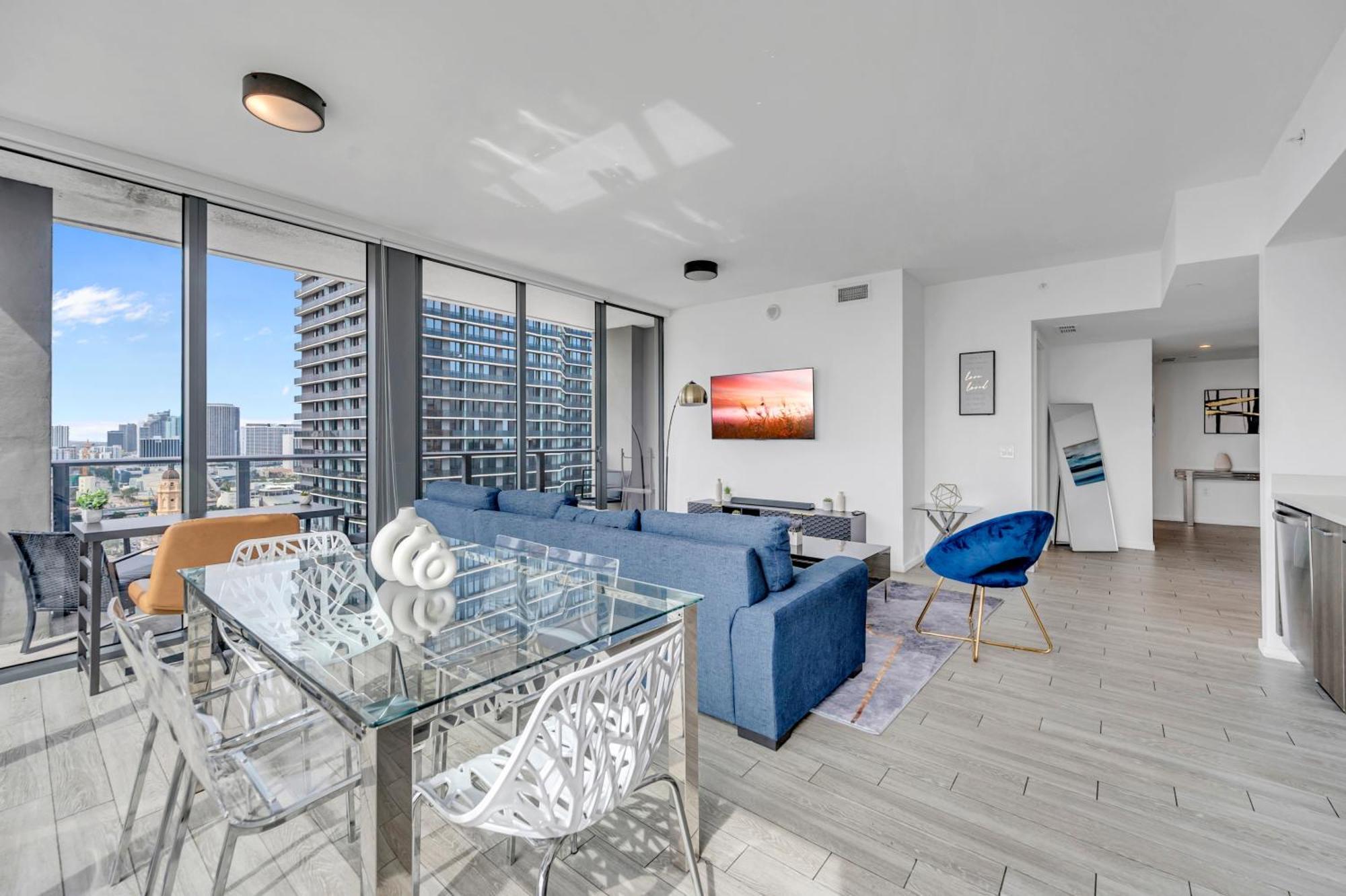 Great 3 Beds 3 Baths Appartment Downtown Miami Esterno foto