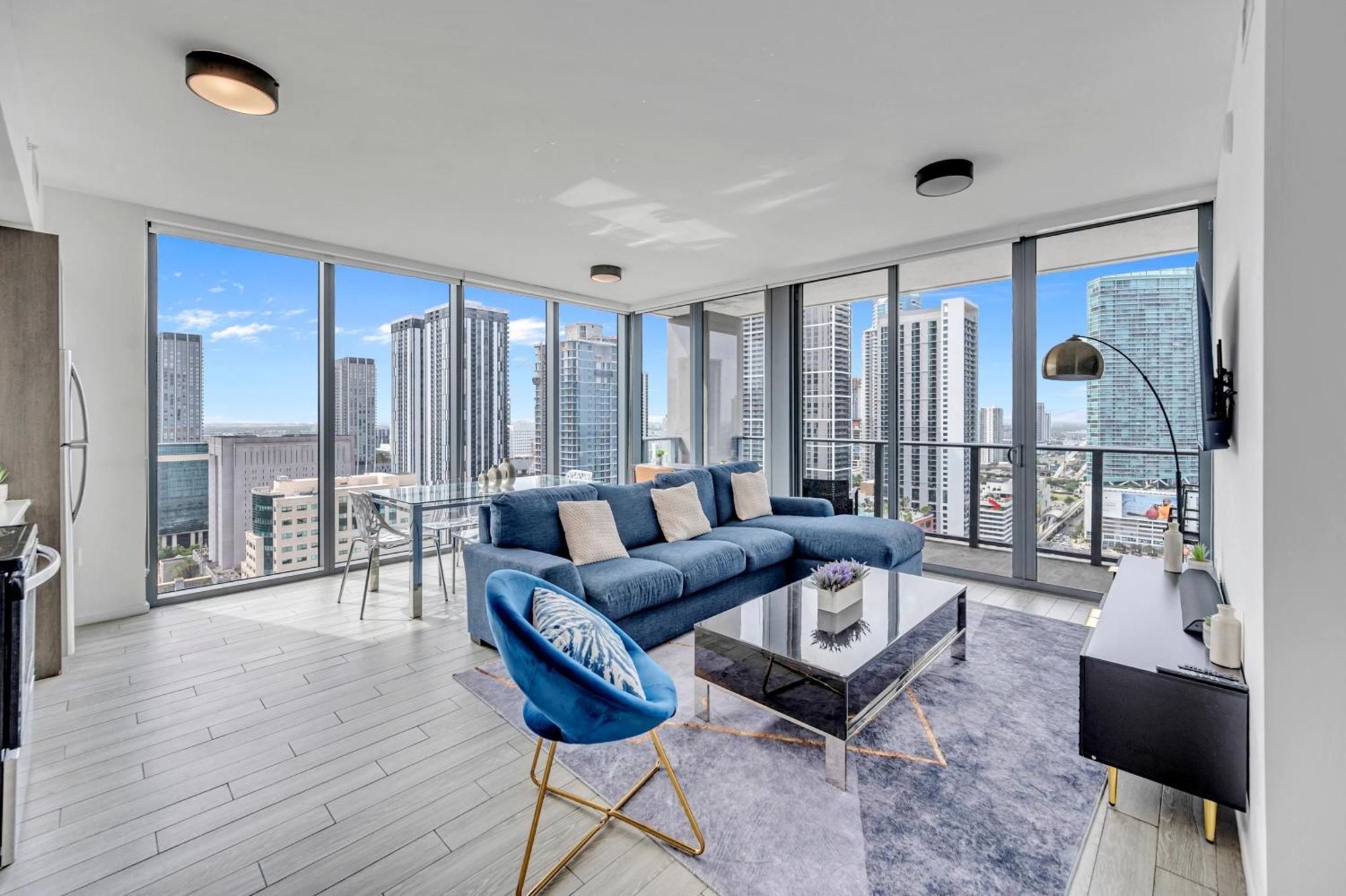 Great 3 Beds 3 Baths Appartment Downtown Miami Esterno foto
