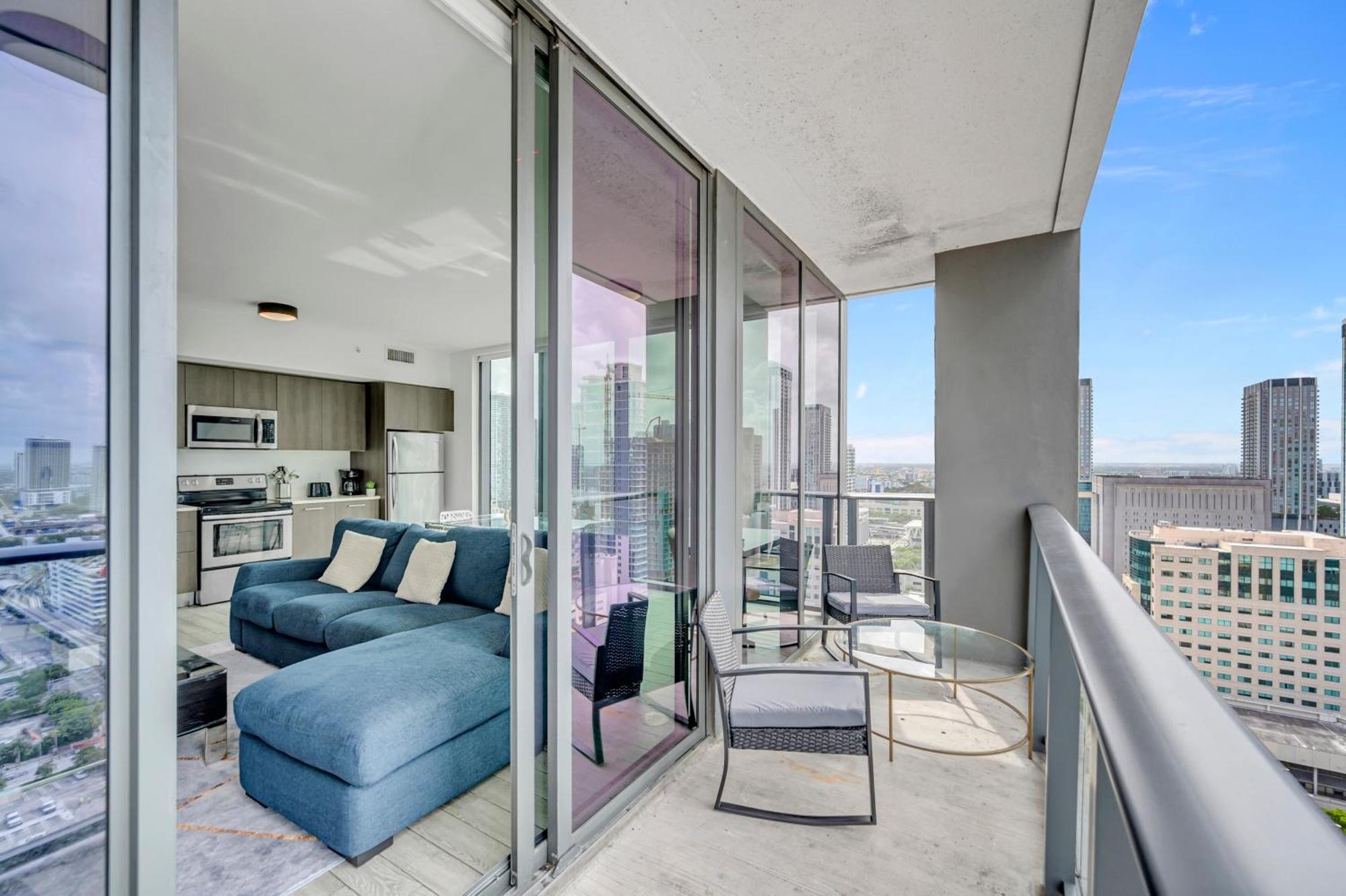 Great 3 Beds 3 Baths Appartment Downtown Miami Esterno foto