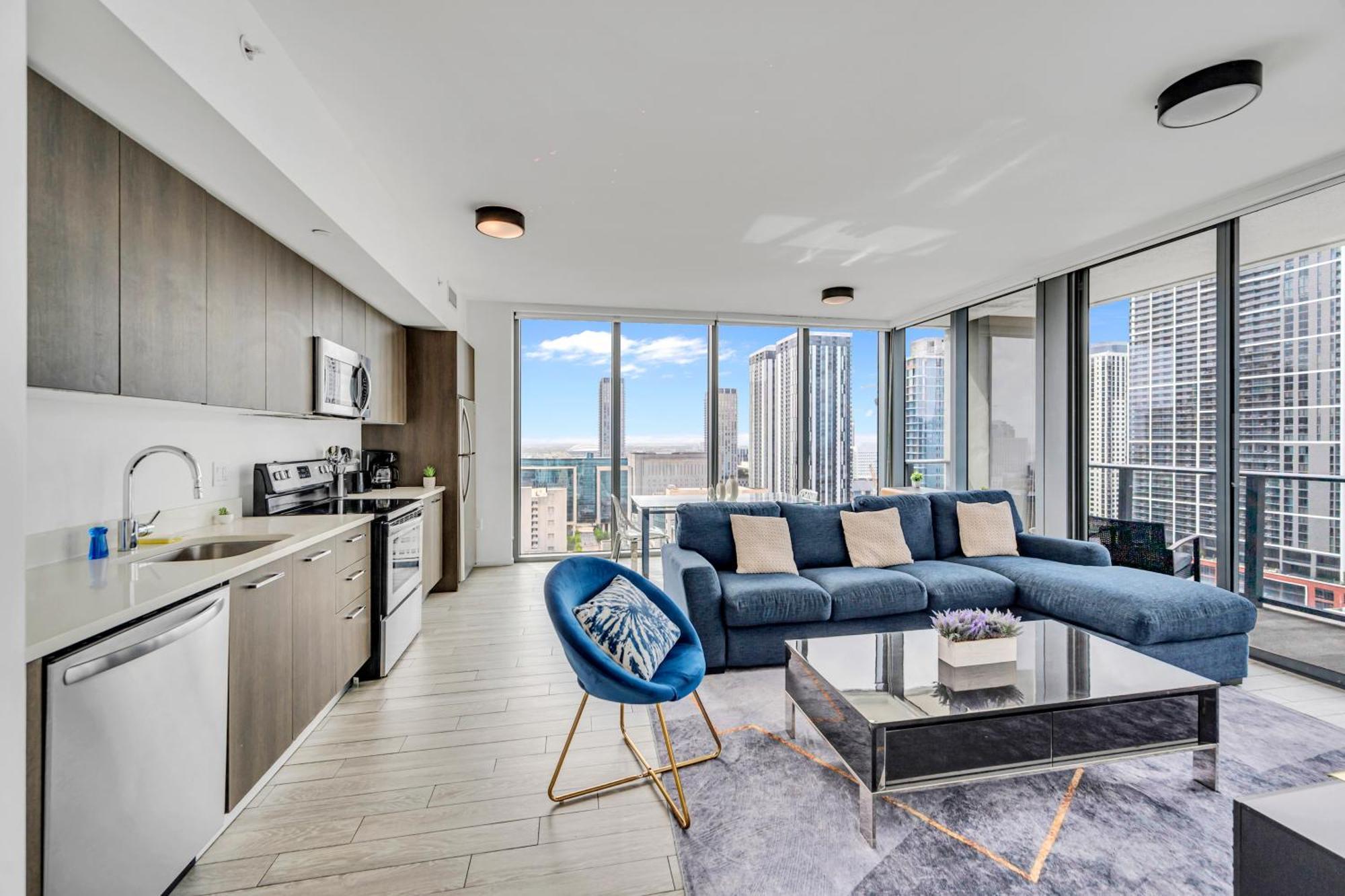 Great 3 Beds 3 Baths Appartment Downtown Miami Esterno foto