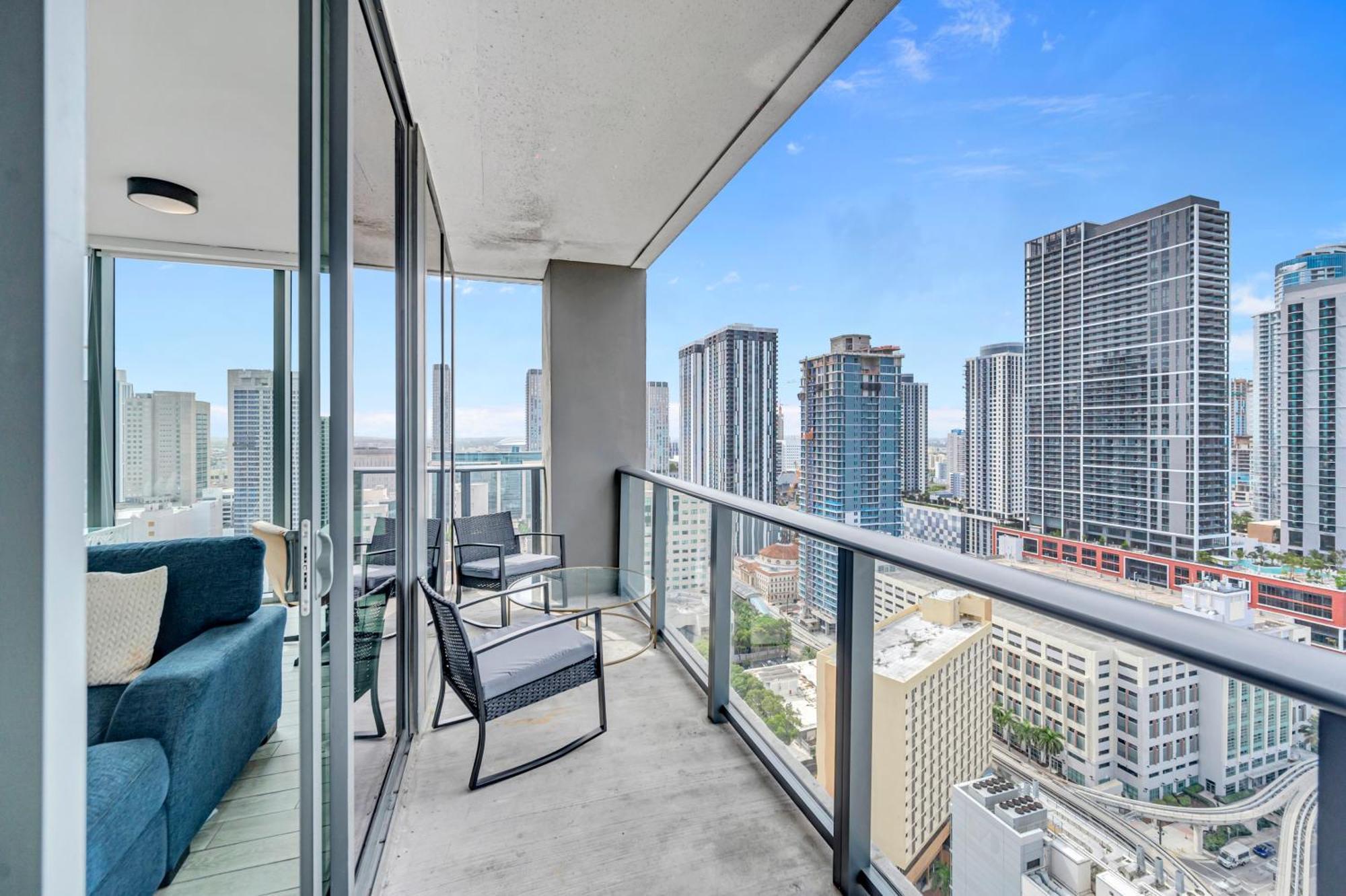 Great 3 Beds 3 Baths Appartment Downtown Miami Esterno foto