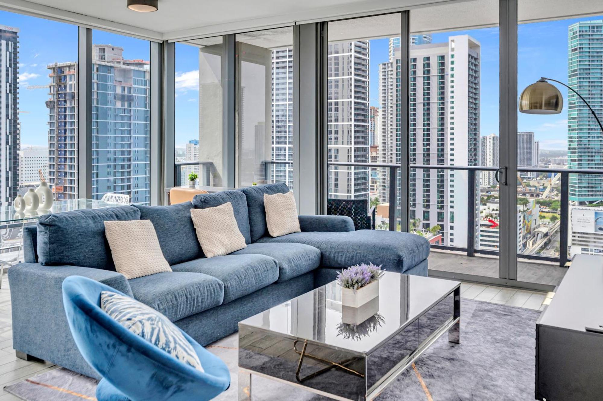 Great 3 Beds 3 Baths Appartment Downtown Miami Esterno foto
