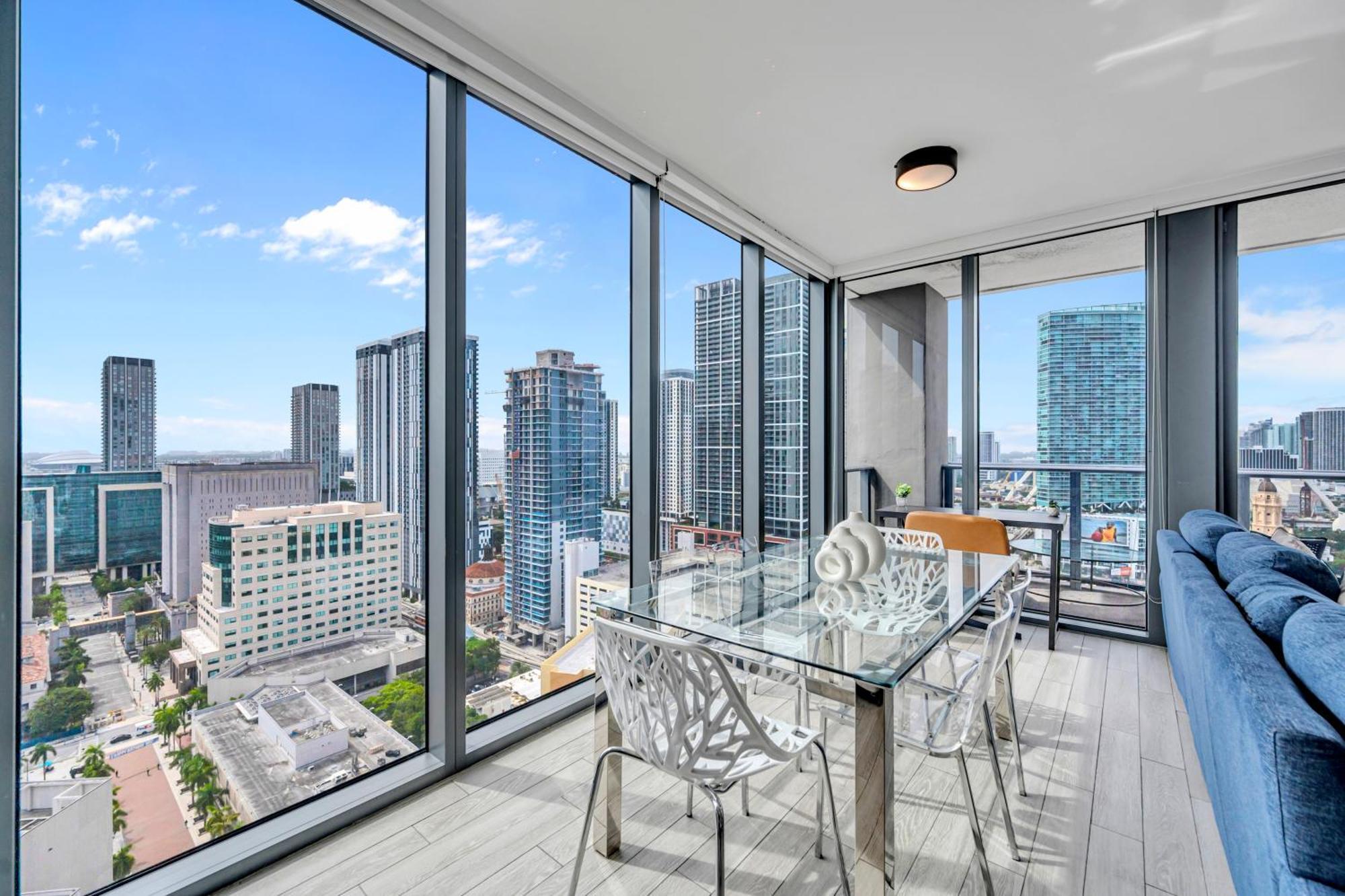Great 3 Beds 3 Baths Appartment Downtown Miami Esterno foto