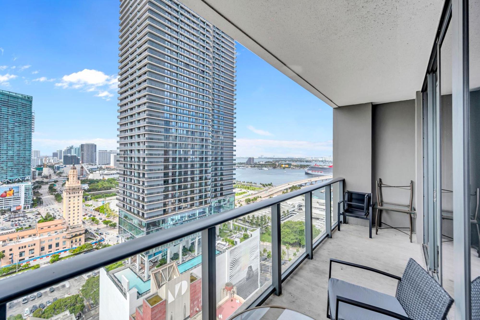 Great 3 Beds 3 Baths Appartment Downtown Miami Esterno foto