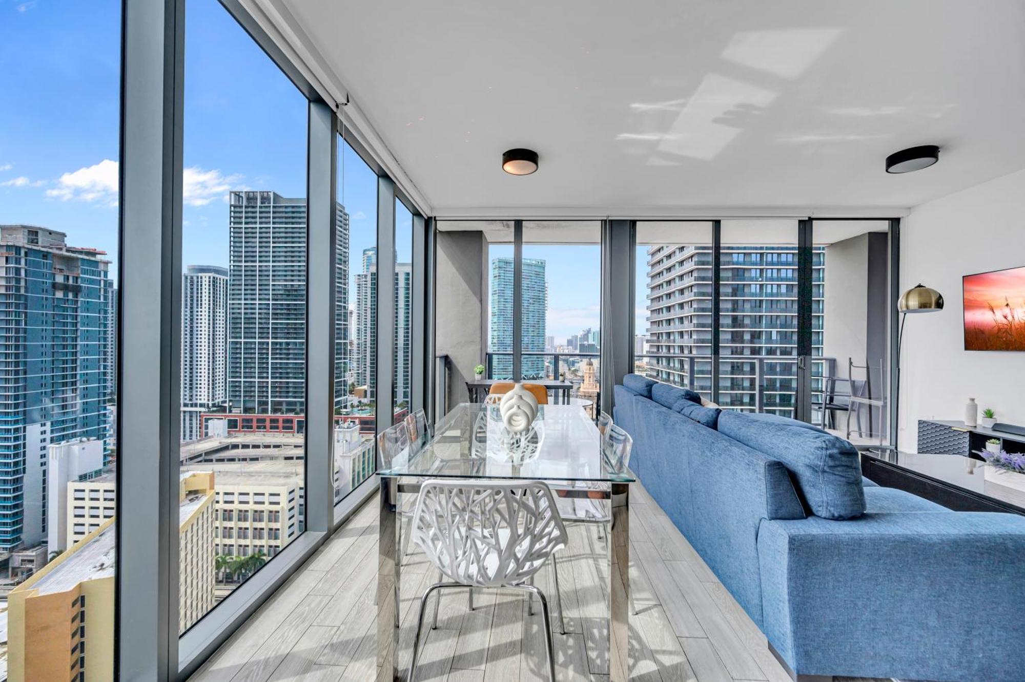 Great 3 Beds 3 Baths Appartment Downtown Miami Esterno foto