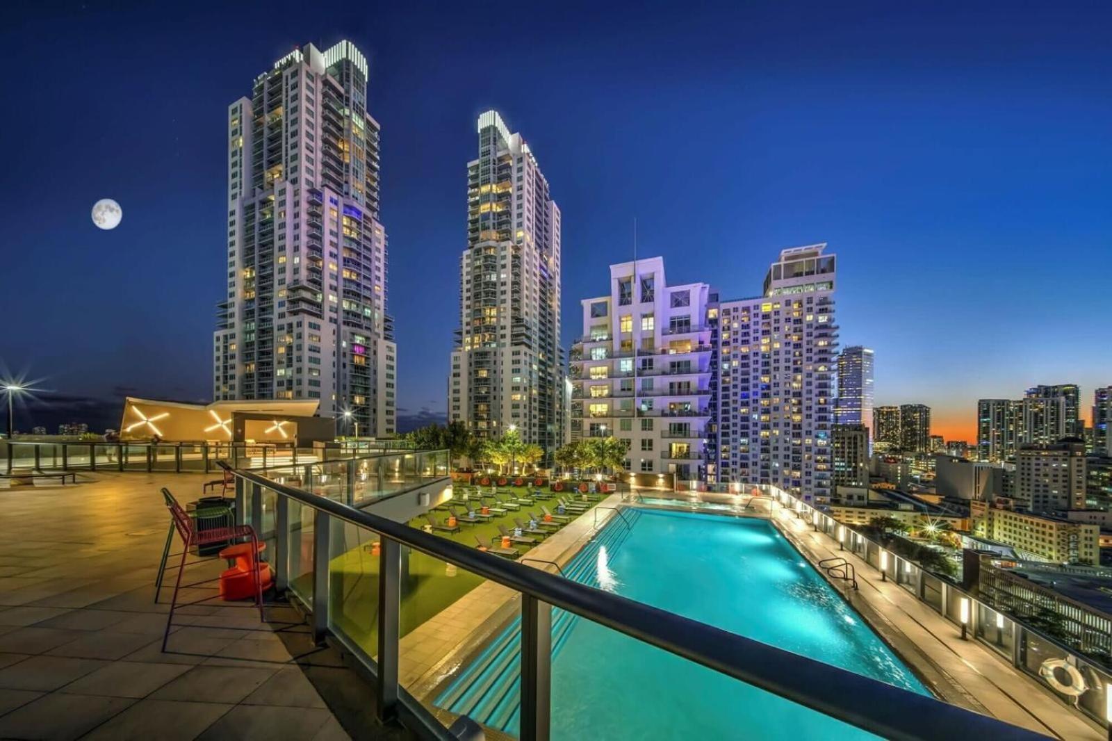 Great 3 Beds 3 Baths Appartment Downtown Miami Esterno foto